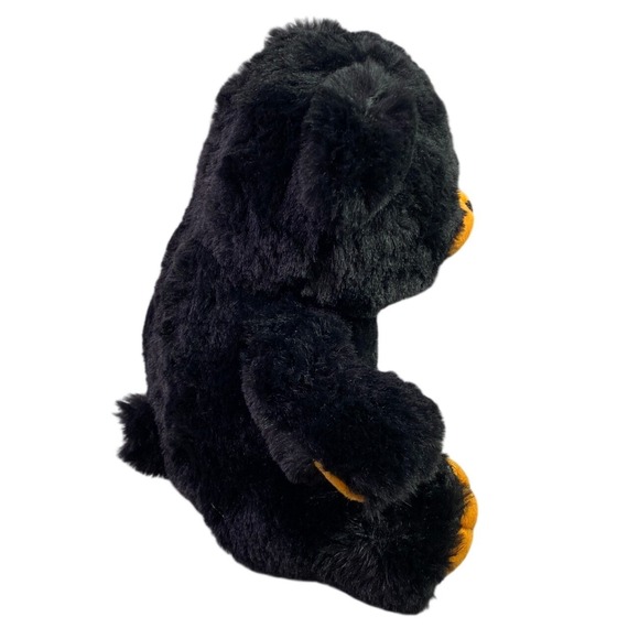 Black Bear Plush Stuffed Animal 10" Soft Cozy - Picture 3 of 8